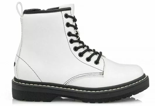 Lelli Kelly Παιδικά Μποτάκια με Κορδόνια Λευκό