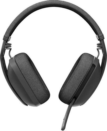 Multimedia Headset Logitech Zone Vibe 100 Ασύρματα On Ear με Μικροφωνο και Σύνδεση Bluetooth Γκρι