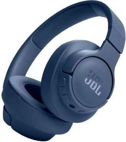 JBL Tune 720BT Ασύρματα/Ενσύρματα Over Ear Ακουστικά με 76 ώρες Λειτουργίας Μπλε JBLT720BTBLU