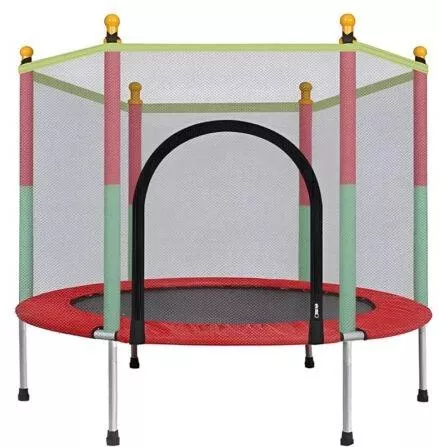 Τραμπολίνο Εξωτερικού Χώρου Διαμέτρου 140cm 25x15cm με Προστατευτικό Δίχτυ