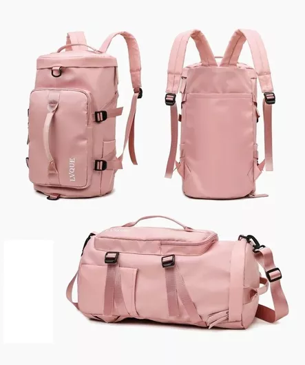 Kourk Σακ Βουαγιάζ Πλάτης 28.8lt Μαύρο Υφασμάτινο Μ46xΠ25xΥ25cm