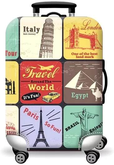 Kourk Κάλυμμα Βαλίτσας Γκρι