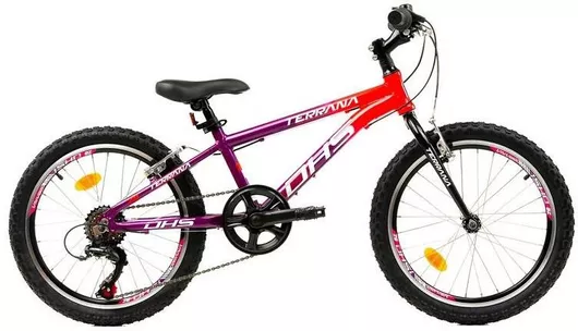 DHS 20" Παιδικό Mountain Bike με Σκελετό Αλουμινίου 2025 Μοβ