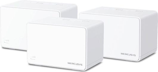Access Point Mercusys Halo H80X WiFi Mesh Network Wi‑Fi 6 Dual Band 2.4 & 5GHz σε Τριπλό Kit