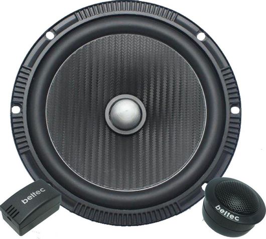 Ηχεία Αυτοκινήτου Beltec Audio BL65S Διαιρούμενα 6.5" με 360W RMS 2 Δρόμων