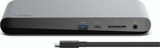 Docking Station Laptop Belkin Thunderbolt 3 Dock Pro Ασημί