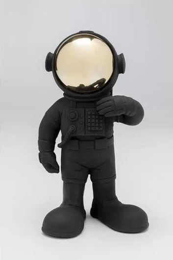 Διακοσμητική Φιγούρα Kare Design Welcome Astronaut 16.5x14x27cm Μαύρο 