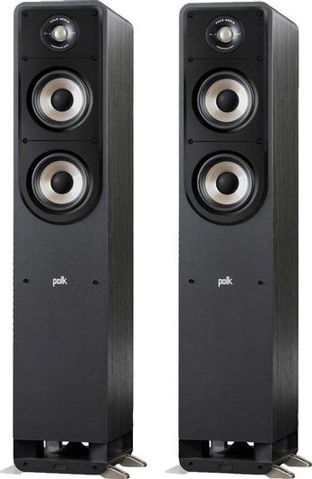 Ηχεία Hi-Fi Polk Audio Signature S50e Ζεύγος Δαπέδου 150W 3 Δρόμων Π26.04xΒ27.94xΥ95cm Μαύρο