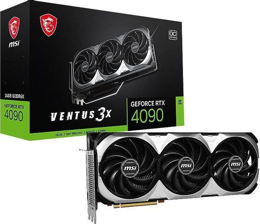 Κάρτα Γραφικών MSI GeForce RTX 4090 24GB GDDR6X Ventus 3X OC