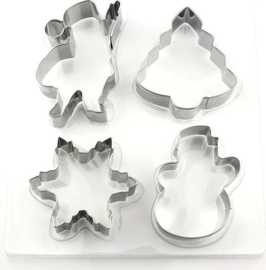 Κουπ Πατ Χριστουγεννιάτικα 4τμχ