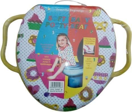 Παιδικό Κάθισμα Τουαλέτας Potty Μαλκακή Επιφάνεια Κίτρινο