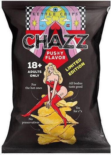 Πατατάκια Chazz με Γεύση Pus*y 90gr