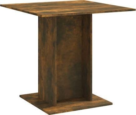 Τραπέζι Κουζίνας Τετράγωνο Ξύλινο 80x80x75cm