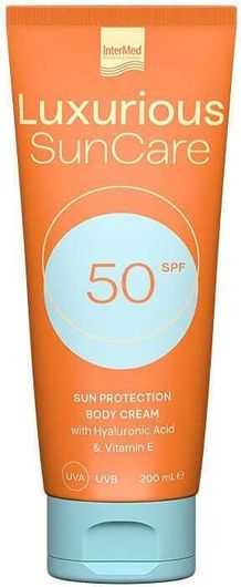 Αντηλιακή Κρέμα Σώματος Intermed Luxurious Suncare SPF50 200ml