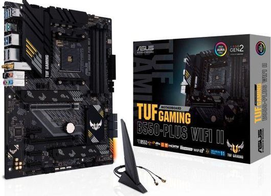 Μητρική Κάρτα Asus TUF Gaming B550-PLUS WIFI II ATX με AMD AM4 Socket