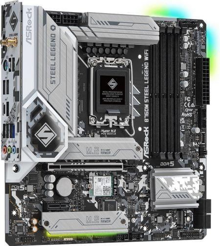 Μητρική Κάρτα ASRock B760M Steel Legend WiFi Micro ATX με Intel 1700 Socket
