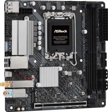 Μητρική Κάρτα ASRock B760M-ITX / D4 WIFI Mini ITX με Intel 1700 Socket