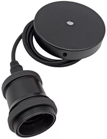 Κρεμαστό Φωτιστικό Μοντέρνο Μονόφωτο Μαύρο 