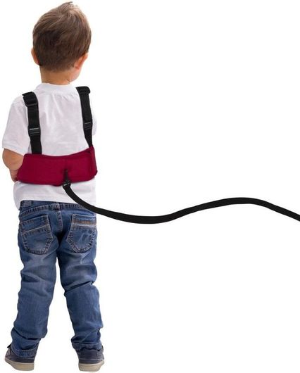 Προστατευτικό Ασφαλείας για τη Βόλτα Sevi Bebe από Ύφασμα Κόκκινο