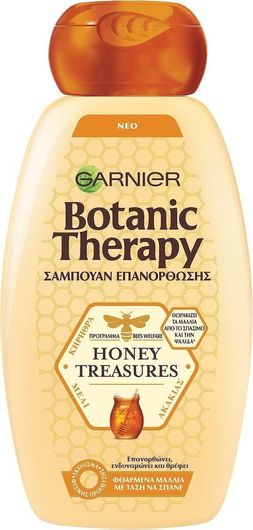 Σαμπουάν Garnier Botanic Therapy Honey Treasures Αναδόμησης/Θρέψης για Εύθραυστα Μαλλιά 400ml