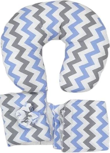 Μαξιλάρι Θηλασμού Κύμματα 3τμχ Μπλε