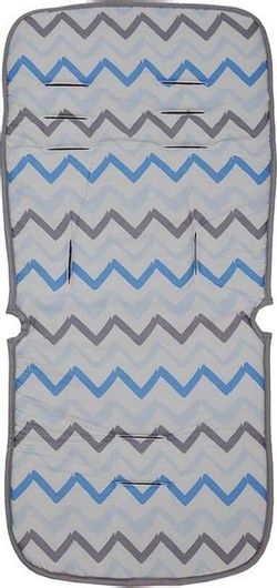 Κάλυμμα Καροτσιού Bebe Stars Διπλής Όψης 33x70cm Jeans