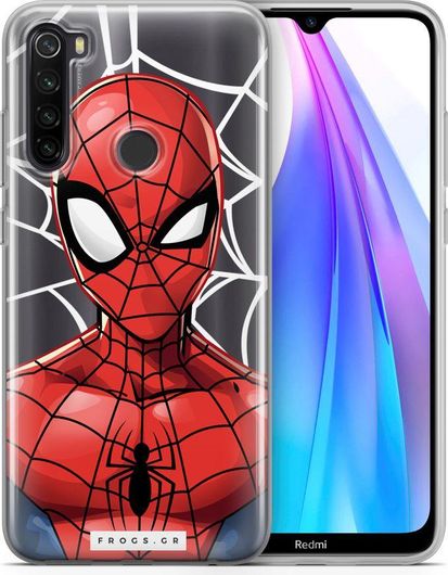 Θήκη Xiaomi Redmi Note 8 Clear TPU - Spiderman