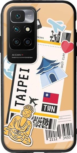 Ticket To Taipei Xiaomi Redmi 10 Groove TPU(Tempered Glass και TPU)