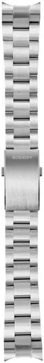 Bobroff Μεταλλικό Μπρασελέ Γκρι 21mm
