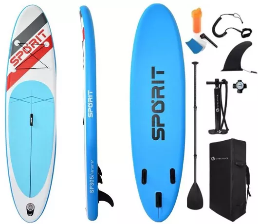 Fun Baby Σανίδα SUP Sporit 10'' Φουσκωτή 3.05m Μπλε