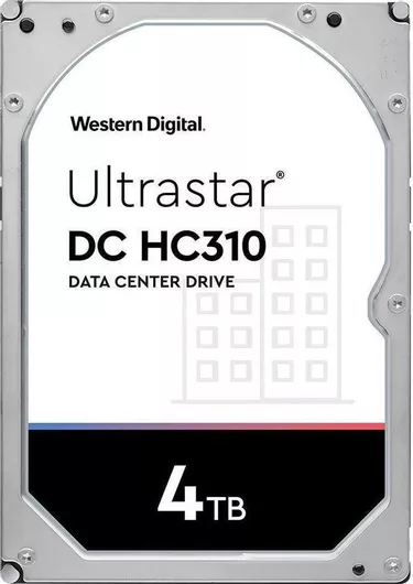 HDD Σκληρός Δίσκος Western Digital Ultrastar DC HC310 4TB 3.5" SAS 3.0 7200rpm με 256MB Cache για Server