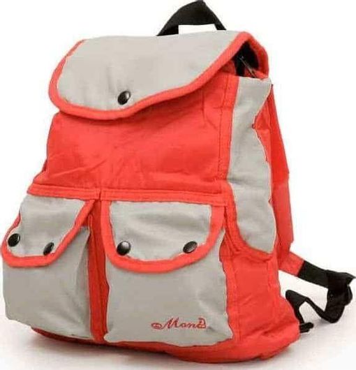 Τσάντα-Αλλαξιέρα Moni Πλάτης 38cm Πορτοκαλί