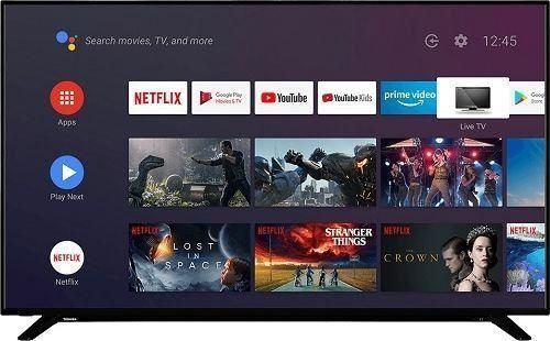 Toshiba Smart Τηλεόραση 50" 4K UHD LED 50UA2063DG HDR 2020