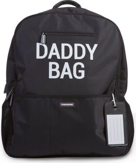 Τσάντα-Αλλαξιέρα Childhome Πλάτης Daddy 40cm Μαύρο