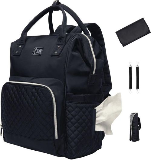 Τσάντα-Αλλαξιέρα Πλάτης 26x19x40cm Μαύρο