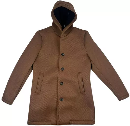 Ημίπαλτο με Κουκούλα SK5202-3 Καφέ