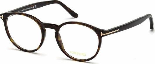 Ανδρικός Σκελετός Γυαλιών Οράσεως Tom Ford FT5524 052 Κοκκάλινος Καφέ