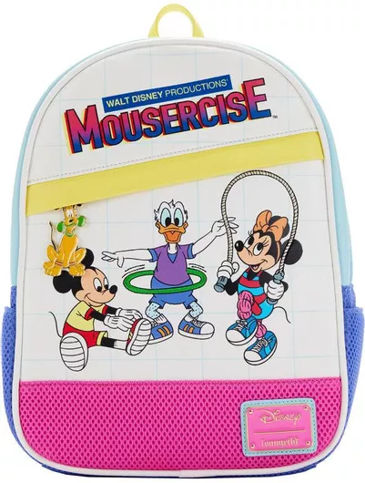 Παιδική Τσάντα Πλάτης Loungefly Minnie Πολύχρωμο