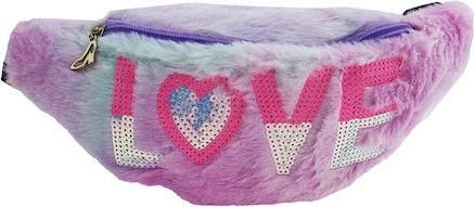 Παιδική Τσάντα Μέσης Υφασμάτινη Ροζ