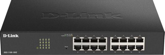 Switch D-Link DGS-1100-16V2 Managed L2 με 16 Θύρες Gigabit 1Gbps Ethernet