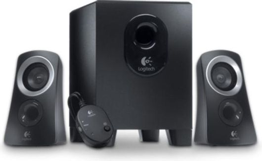 Ηχεία Υπολογιστή Logitech Z313 2.1 με Ισχύ 25W Μαύρο