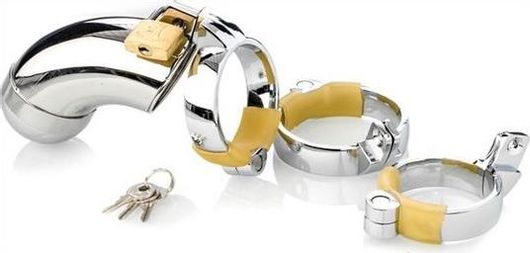 Κλουβί Πέους Zenn Cock Cage Metal with Three 11.5cm