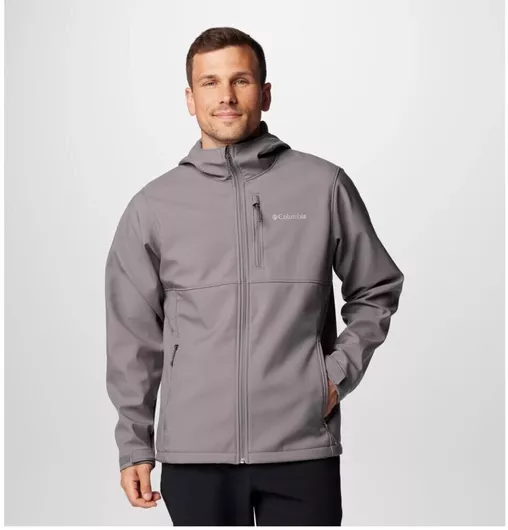 Columbia M Ascender Ii Χειμωνιάτικο Μπουφάν Softshell Αδιάβροχο & Αντιανεμικό City Grey