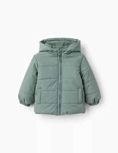 Zippy 31074338009 Puffer με Επένδυση Κοντό Λαδί 