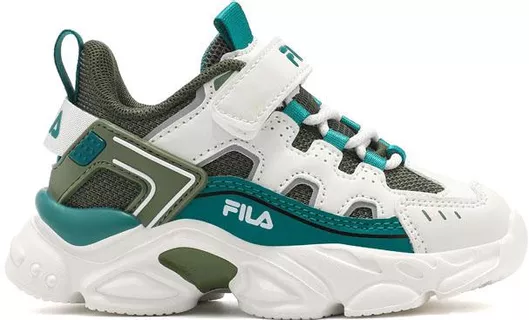 Fila Memory Spinel 3v για Αγόρι Ανατομικά από Συνθετικό Δέρμα Bleu Orange