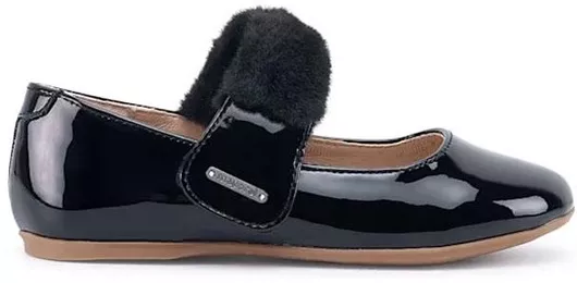 Mayoral με Σκρατς από Συνθετικό Δέρμα Dark Gunmetal