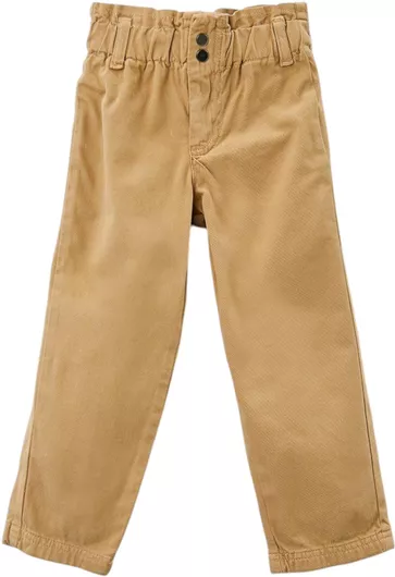 Mexx Παντελόνι Υφασμάτινο Wide Leg Pants TU1349036G Κορίτσι Μπεζ