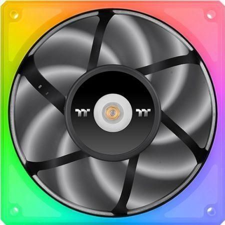 Case Fan Thermaltake Toughfan 12 RGB High Static Pressure Radiator Fan 120mm με Σύνδεση 9-Pin 3τμχ