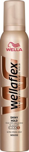 Αφρός Μαλλιών Wella Wellaflex Shiny Hold Mousse 5 Ultra Strong Hold 200ml