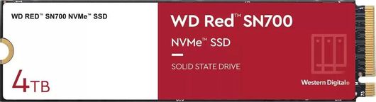 SSD Western Digital Red SN700 4TB M.2 NVMe PCI Express 3.0